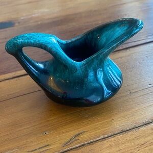 Canuck Teal Ceramic Vase/Creamer